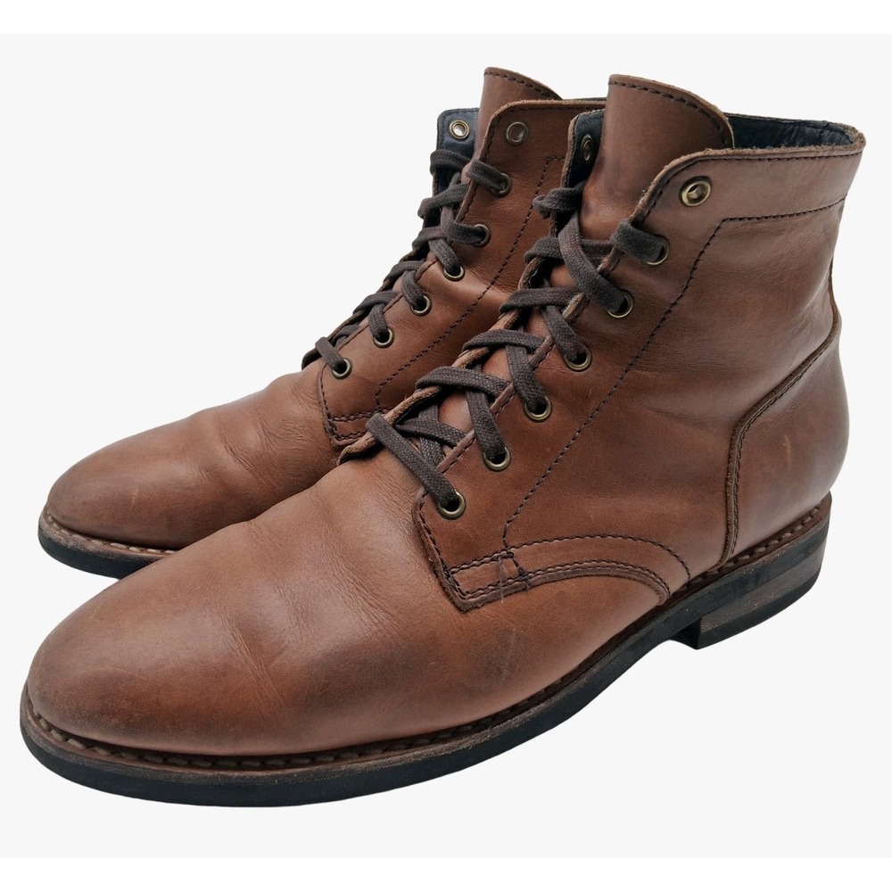 Thursday Everyday Boots Mens Size 11 Brown Leather Combat Ankle Casual Boots